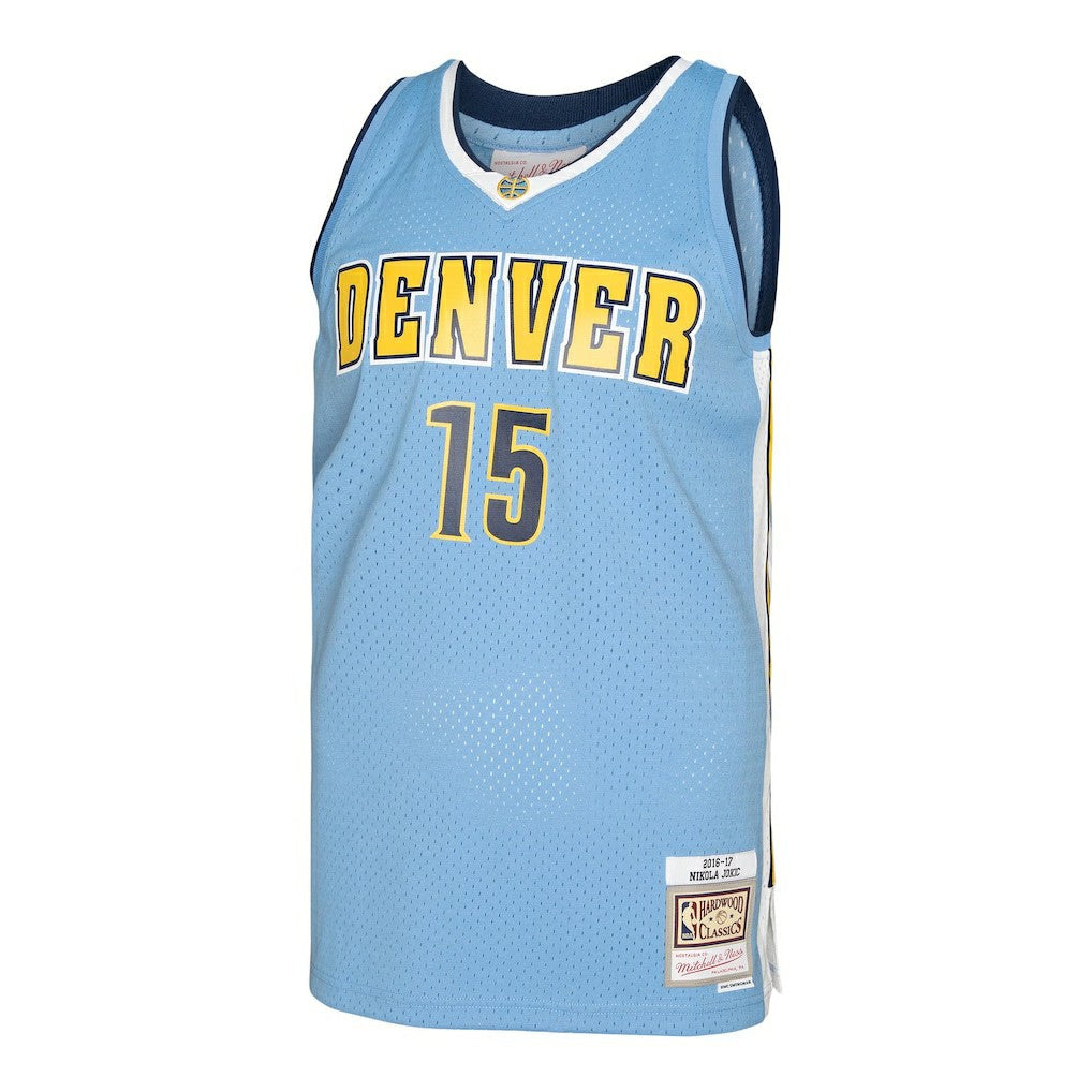 Nikola Jokic Denver Nuggets 2016/17 Swingman Jersey sale - Light Blue | Mitchell & Ness for sale