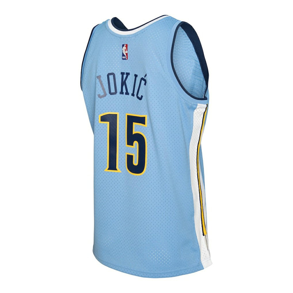 Nikola Jokic Denver Nuggets 2016/17 Swingman Jersey sale - Light Blue | Mitchell & Ness for sale