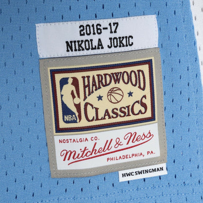 Nikola Jokic Denver Nuggets 2016/17 Swingman Jersey sale - Light Blue | Mitchell & Ness for sale