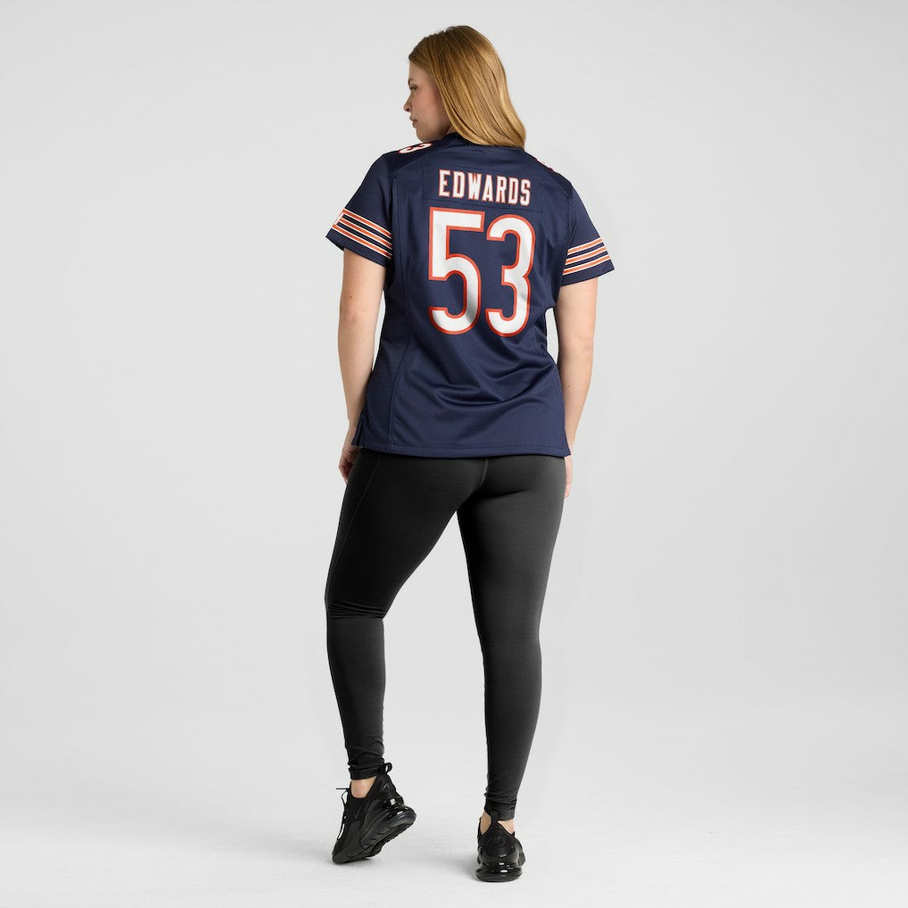TJ Edwards Chicago Bears Women's Game Player Jersey - Navy | Nike sale