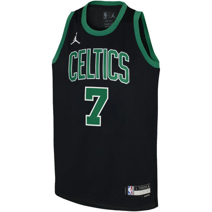 Jaylen Brown Boston Celtics Jordan Brand Youth Swingman Jersey - Statement Edition - Black on sale