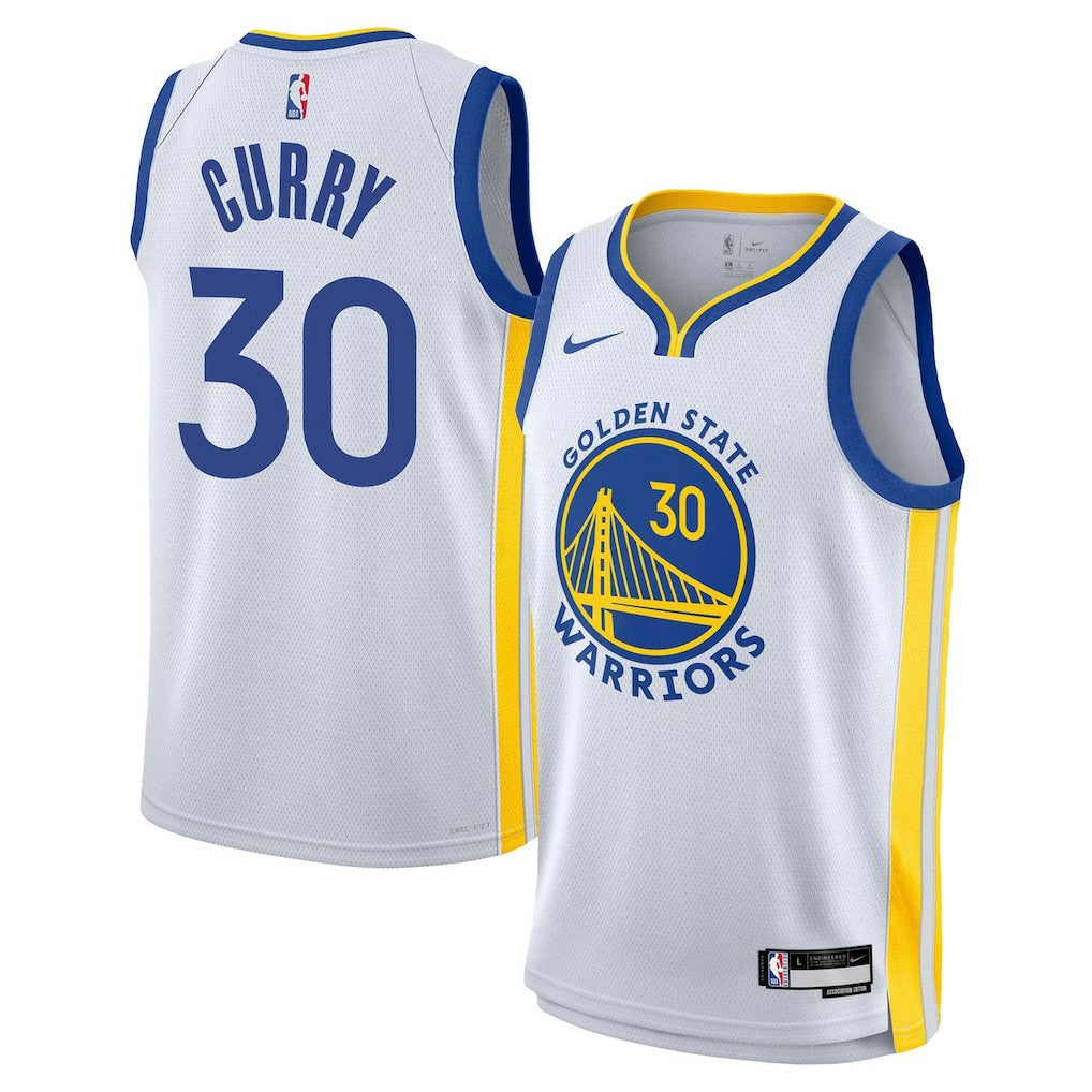 Stephen Curry Golden State Warriors Youth Swingman Jersey sale - Association Editi- White | Nike shop