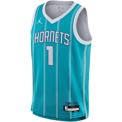LaMelo Ball Charlotte Hornets Youth Swingman Jersey - Icon Edition - Teal | Nike cheap