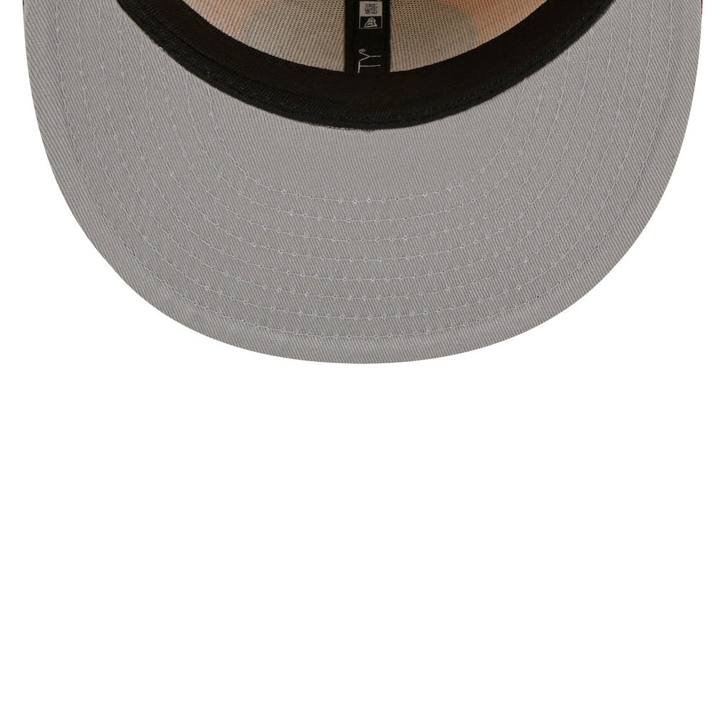 Brooklyn Nets Fall Leaves 2-Tone 59FIFTY Fitted Hat - Yellow/Red | New Era on sale