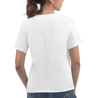 Los Angeles Rams G-III 4Her by Carl Banks Women's Play The Ball T-Shirt - White discount