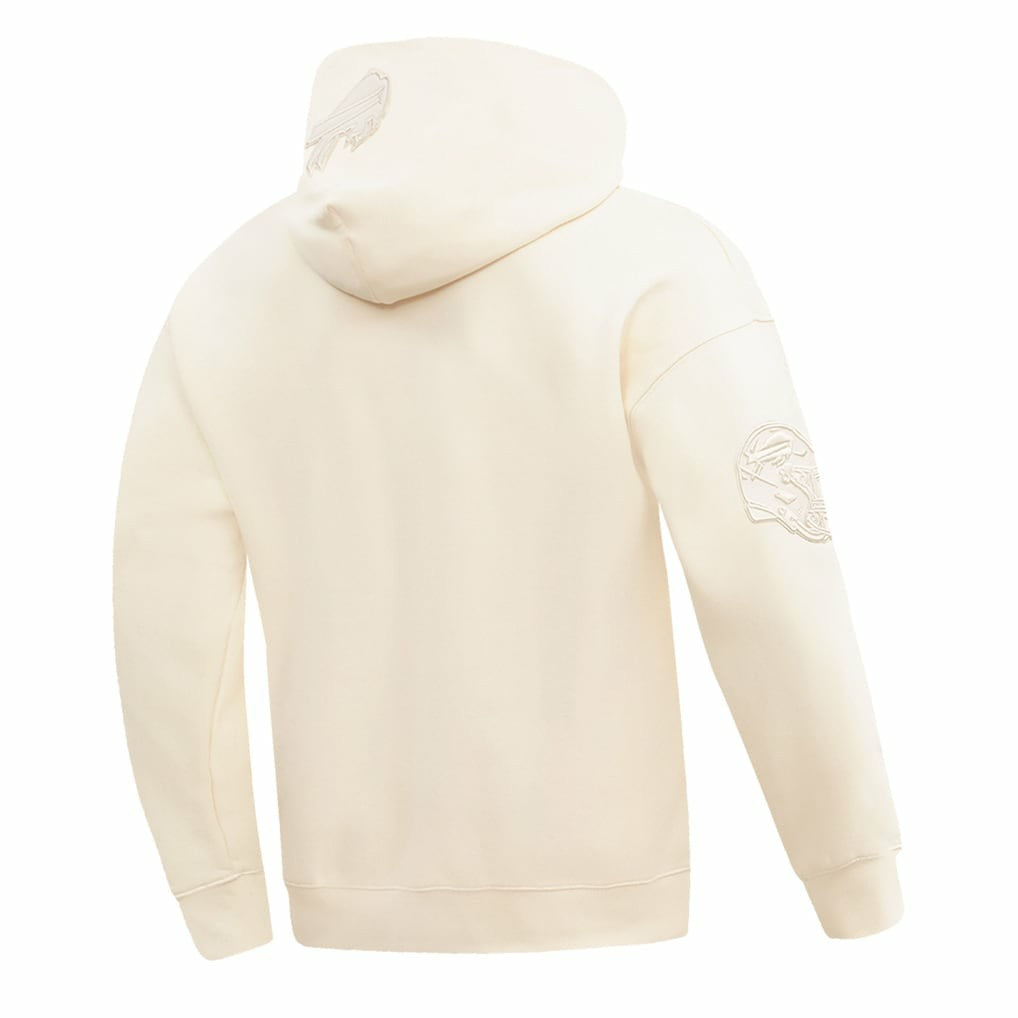 Josh Allen Buffalo Bills Pro Standard Player Name & Number Pullover Hoodie - Cream cheap
