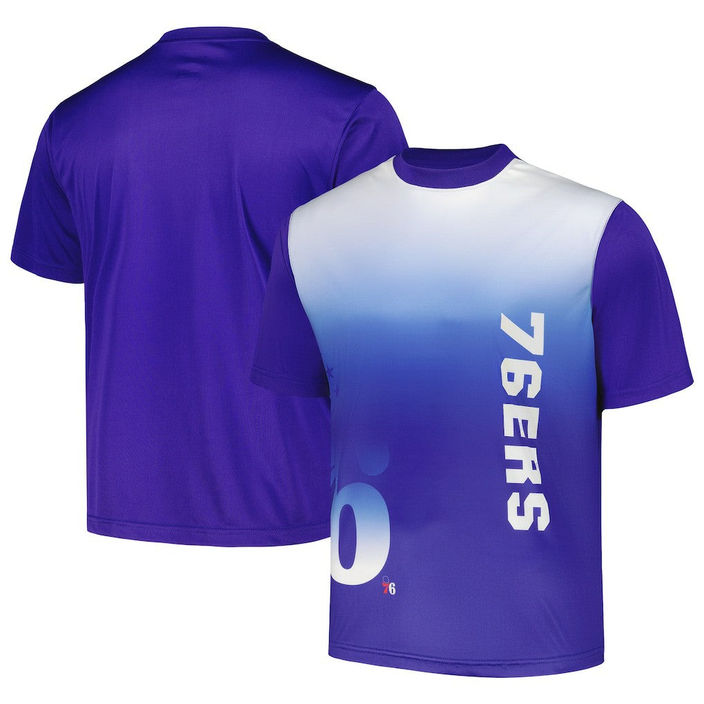 Philadelphia 76ers Sublimated T-Shirt - Royal for sale