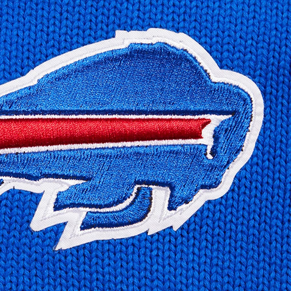 Buffalo Bills Pro Standard Crewneck Pullover Sweater & Cuffed Knit Hat Box Gift Set - Royal sale
