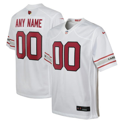 Arizona Cardinals Youth Custom Game Jersey - White | Nike sale