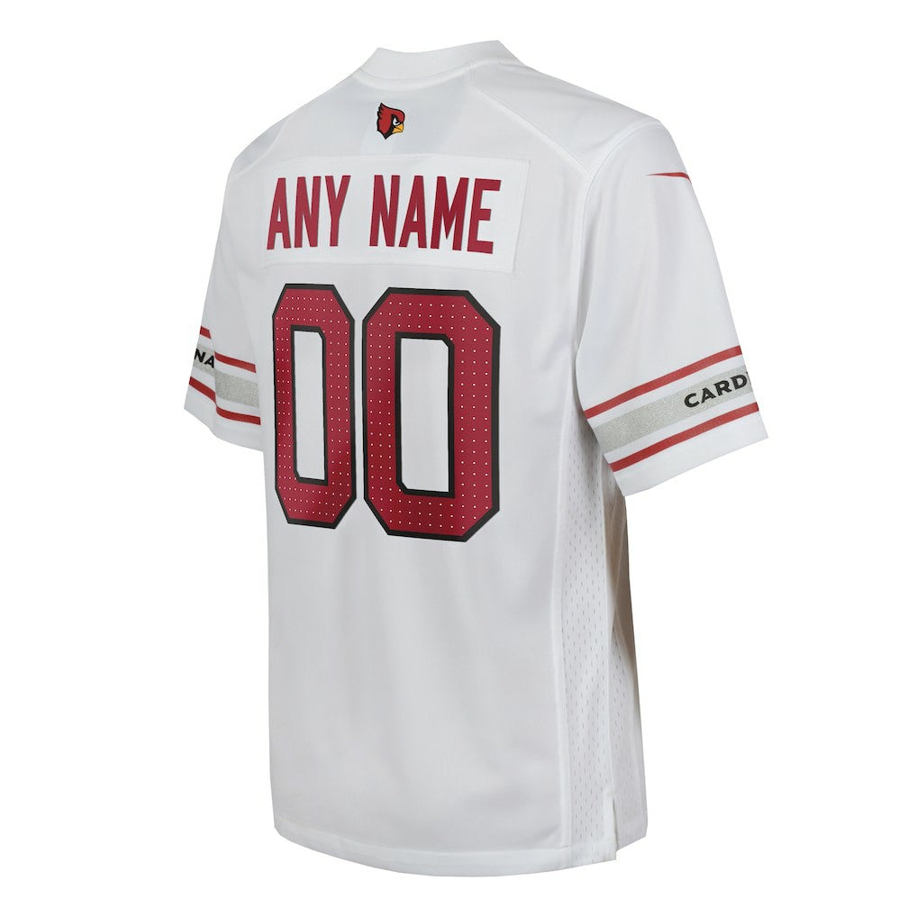 Arizona Cardinals Youth Custom Game Jersey - White | Nike sale