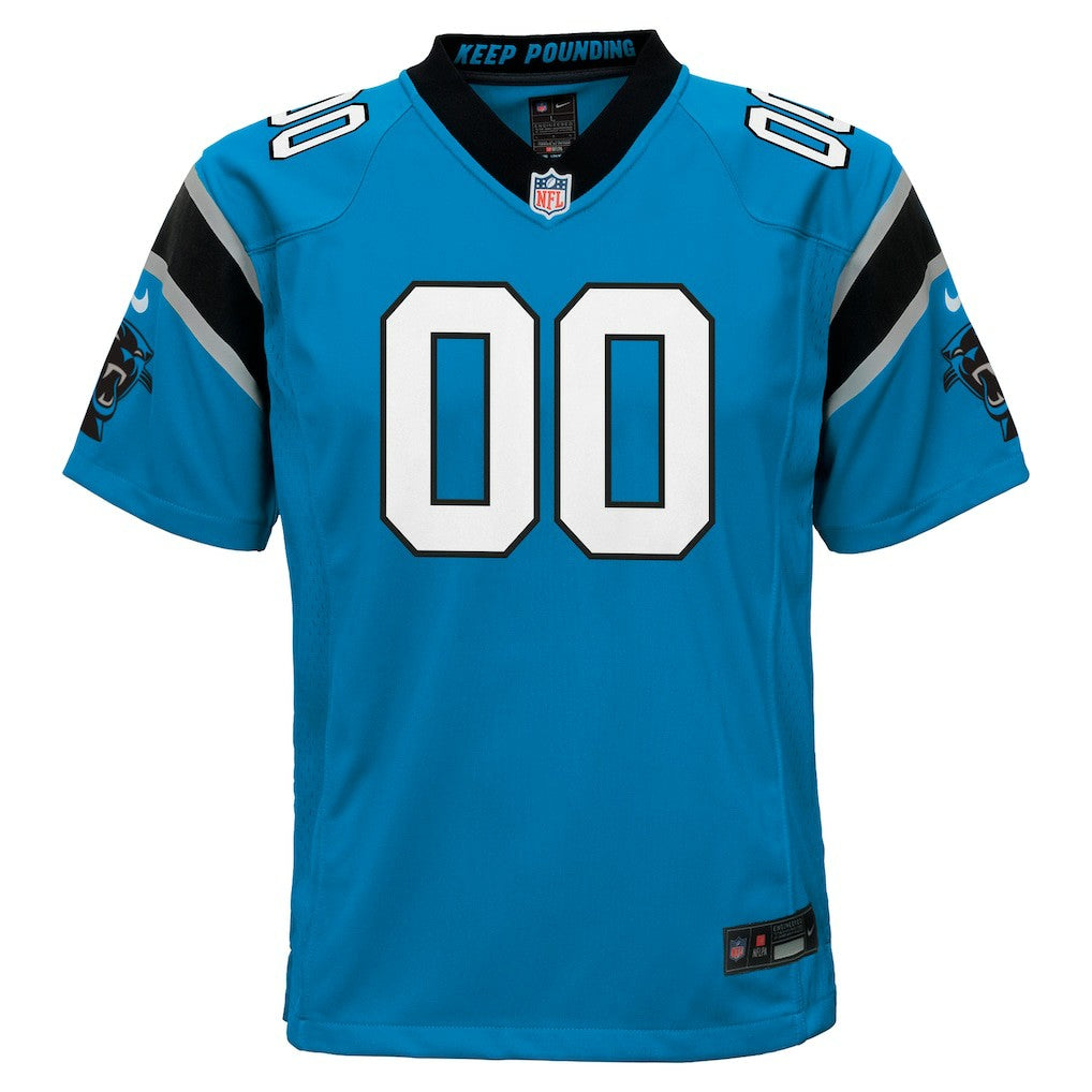 Carolina Panthers Youth Alternate Custom Game Jersey - Blue | Nike outlet