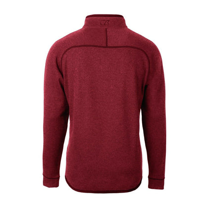 Kansas City Chiefs Cutter & Buck Helmet Mainsail Sweater-Knit Half-Zip Pullover Jacket - Red discount