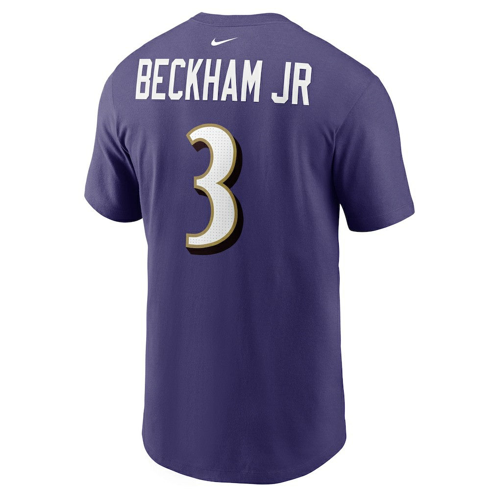 Odell Beckham Jr. Baltimore Ravens Player Name & Number T-Shirt - Purple | Nike discount