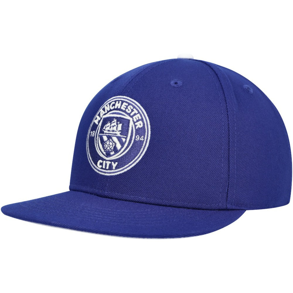 Manchester City America's Game Snapback Hat - Royal discount