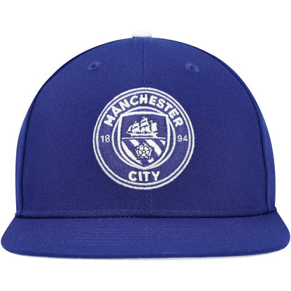 Manchester City America's Game Snapback Hat - Royal discount