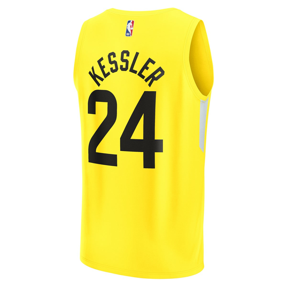 Walker Kessler Utah Jazz Youth Fast Break Player Jersey - Icon Edition - Yellow | Fanatics outlet
