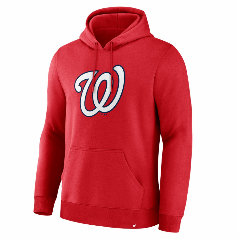 Washington Nationals Primary Logo Legacy Hoodie - Red