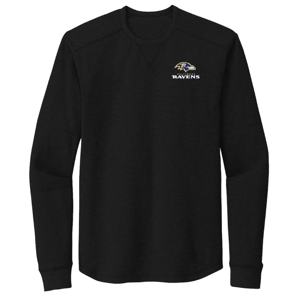 Baltimore Ravens Dunbrooke Cavalier Thermal Long Sleeve T-Shirt - Black for sale