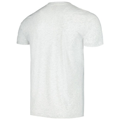Chicago Cubs Homage Bleacher Bums Hyper Local Tri-Blend T-Shirt - Ash