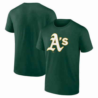 Athletics Logo Athletic Official Logo T-Shirt - Green