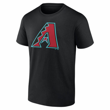 Arizona Diamondbacks Logo Athletic Official Logo T-Shirt - Black