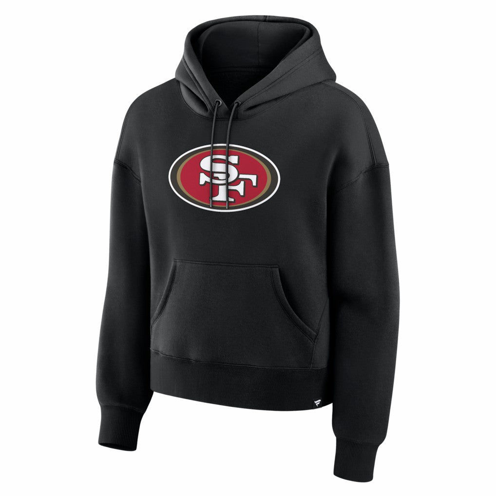 San Francisco 49ers Women's Essential Legacy Hoodie - Black outlet