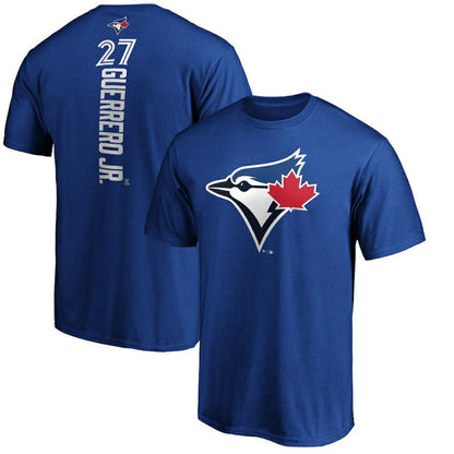 Vladimir Guerrero Jr. Toronto Blue Jays Playmaker Name & Number T-Shirt - Royal