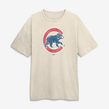 Chicago Cubs Stadium Slub T-Shirt - Tan