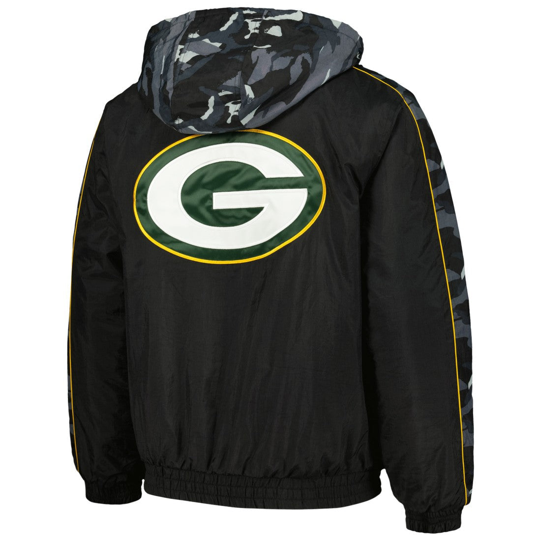 Green Bay Packers Starter Thursday Night Gridiron Full-Zip Hoodie - Black sale