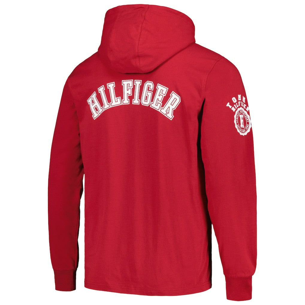 Arizona Cardinals Tommy Hilfiger Morgan Long Sleeve Hoodie T-Shirt - Cardinal for sale