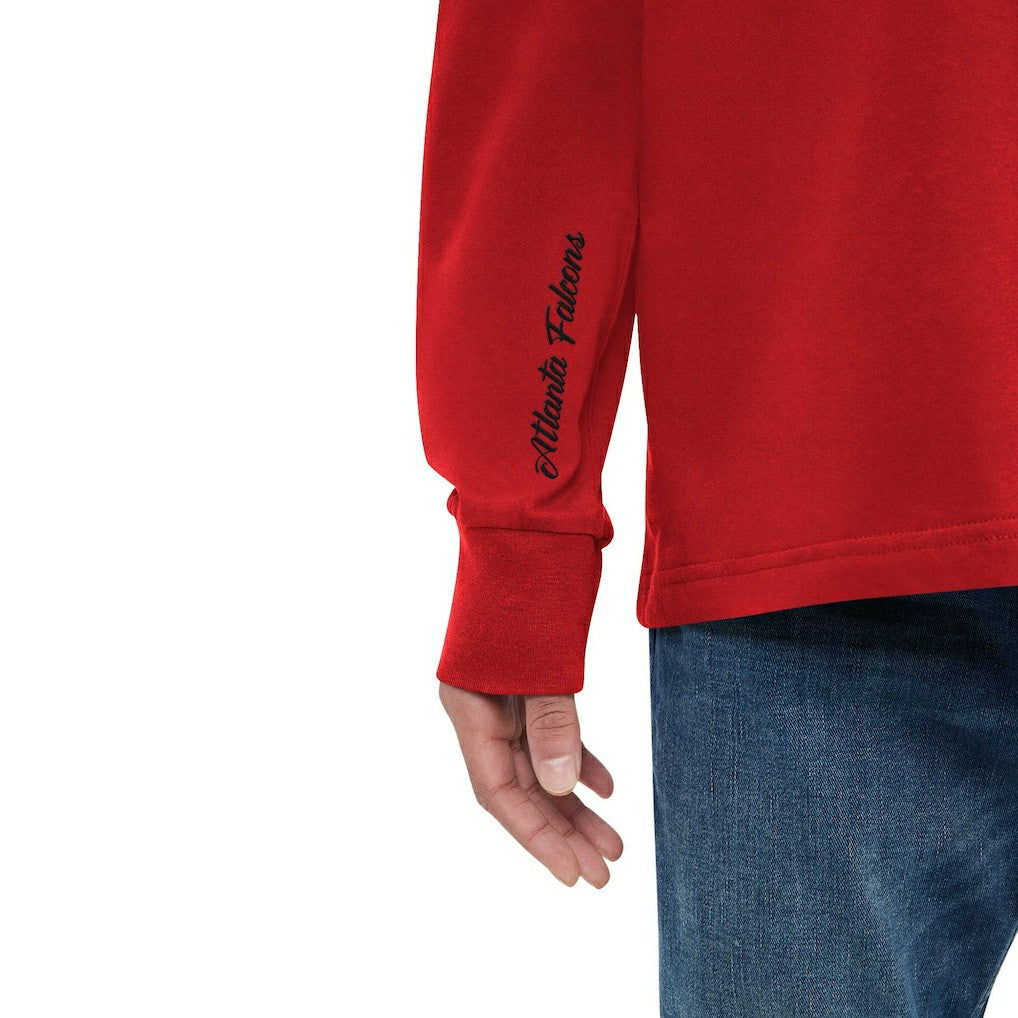 Atlanta Falcons Tommy Hilfiger Morgan Long Sleeve Hoodie T-Shirt - Red sale