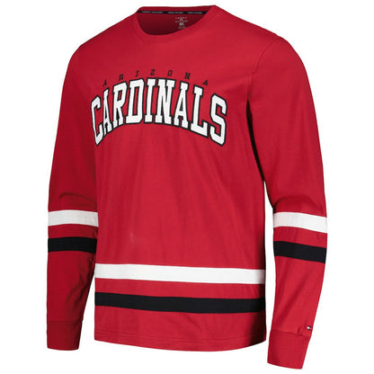 Arizona Cardinals Tommy Hilfiger Nolan Long Sleeve T-Shirt - Cardinal/Black discount