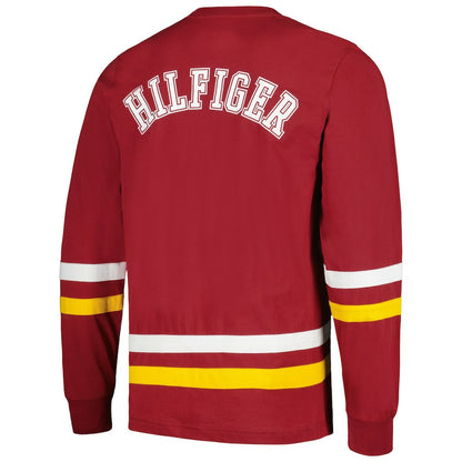 Washington Commanders Tommy Hilfiger Nolan Long Sleeve T-Shirt - Burgundy/Gold sale
