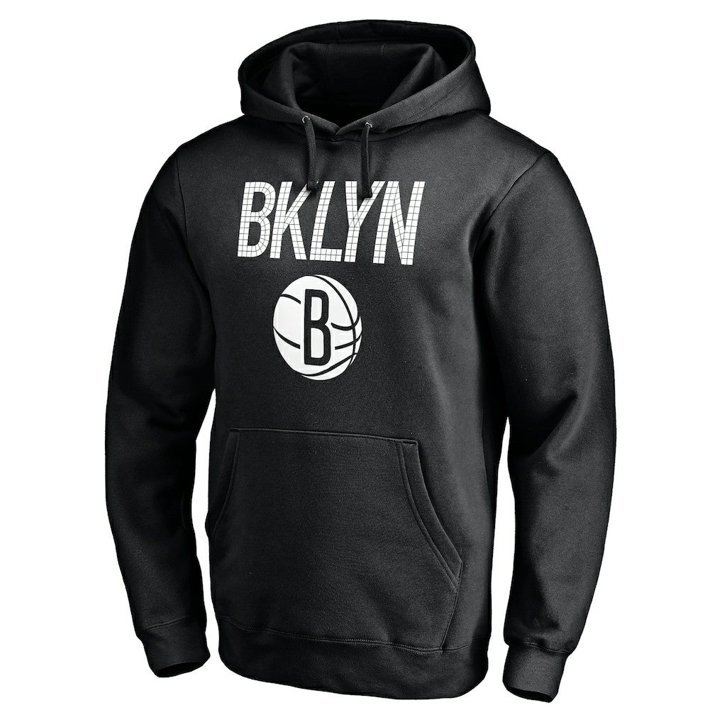 Brooklyn Nets Hometown Collection Post Up Pullover Hoodie - Black online
