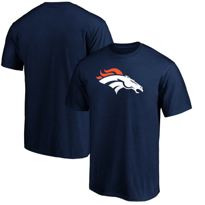 Denver Broncos Primary Logo T-Shirt - Navy sale