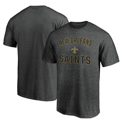 New Orleans Saints Victory Arch T-Shirt - Heather Charcoal on sale