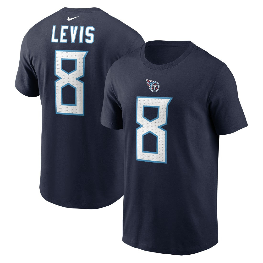 Will Levis Tennessee Titans Player Name & Number T-Shirt - Navy | Nike discount