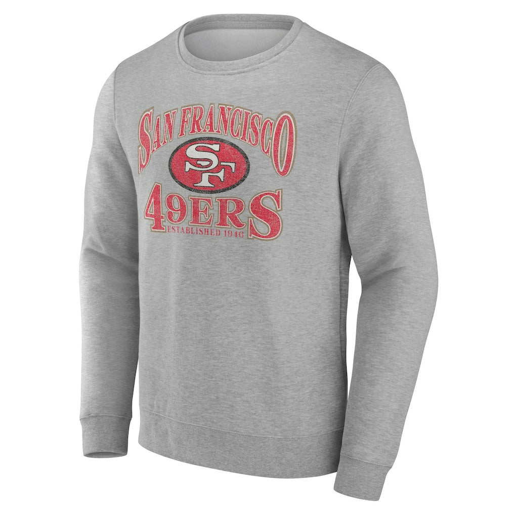 San Francisco 49ers Playability Pullover Sweatshirt - Gray cheap