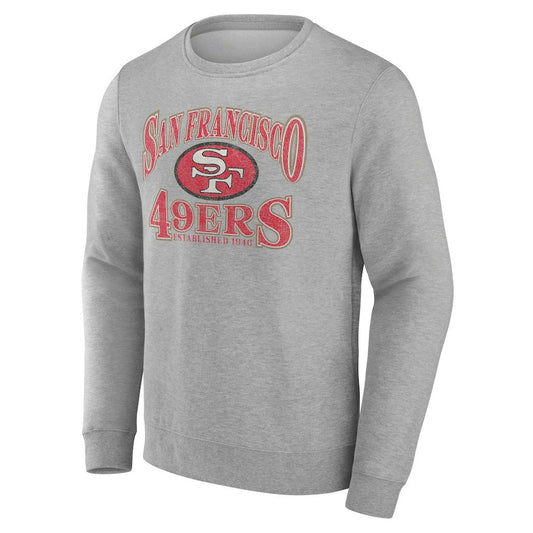 San Francisco 49ers Playability Pullover Sweatshirt - Gray cheap