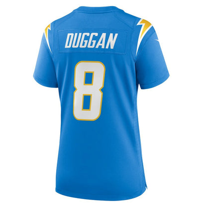 Max Duggan Los Angeles Chargers Women's Team Game Jersey - Powder Blue | Nike online