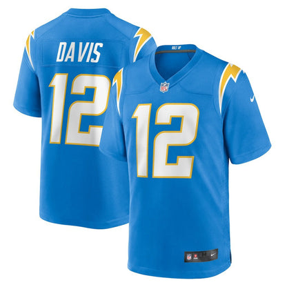 Derius Davis Los Angeles Chargers Team Game Jersey - Powder Blue | Nike discount