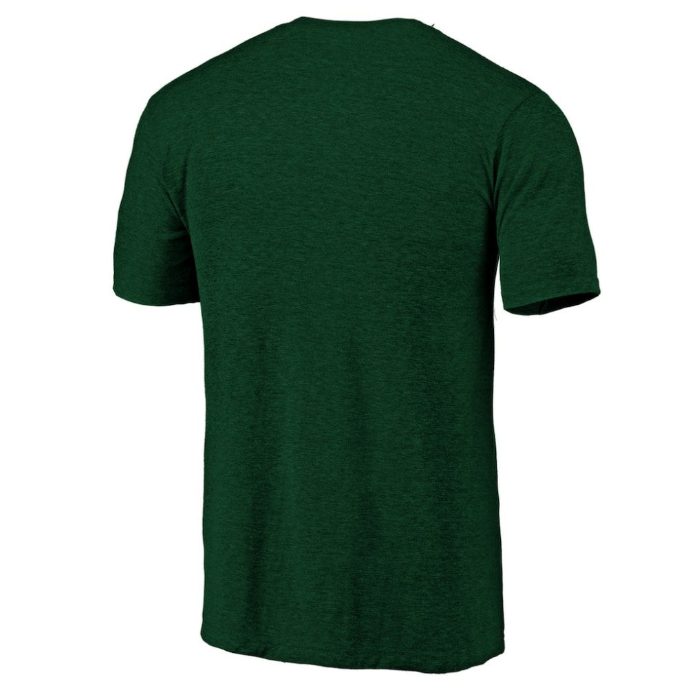 Athletics Official Logo Tri-Blend T-Shirt - Heather Green