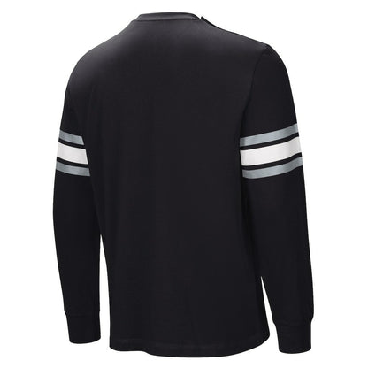 Las Vegas Raiders Hands Off Long Sleeve Adaptive T-Shirt - Black sale