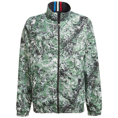 Manchester United x Stone Roses Originals Youth 2023/24 Reversible Anthem Full-Zip Jacket - Black | Adidas on sale