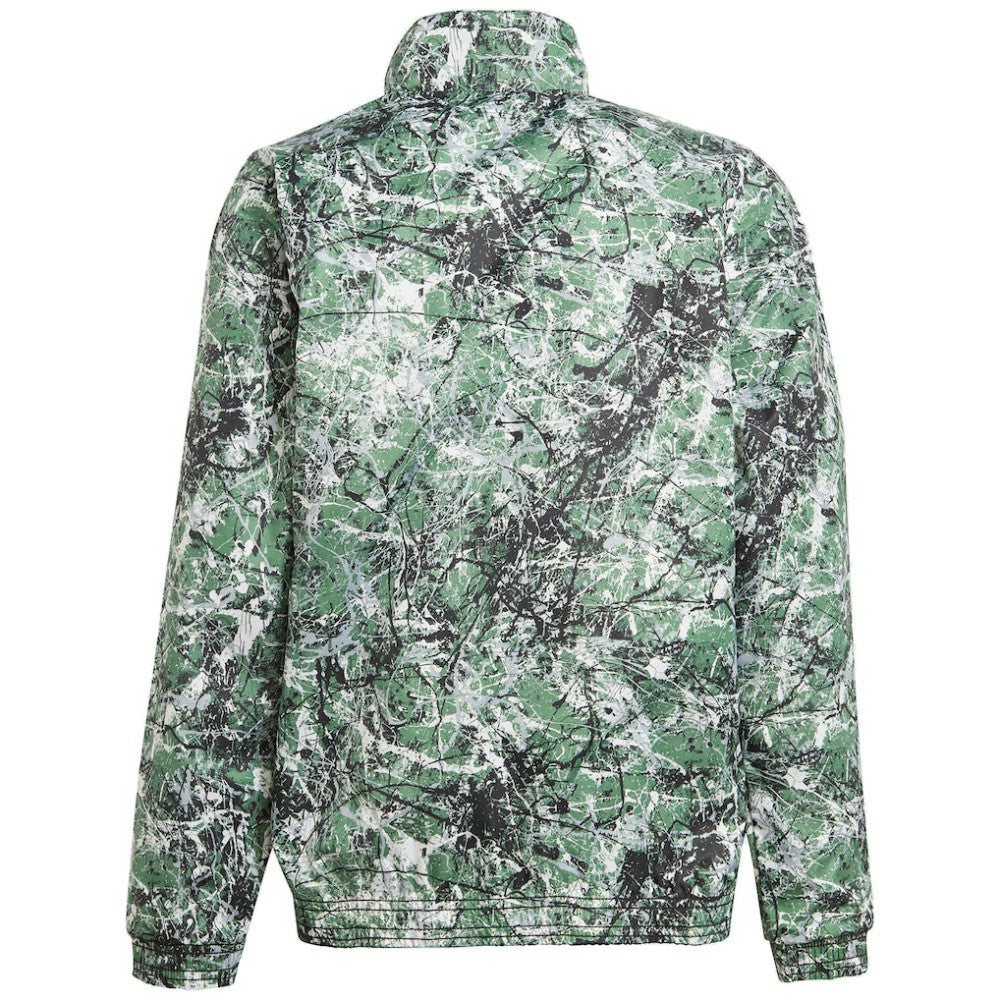 Manchester United x Stone Roses Originals Youth 2023/24 Reversible Anthem Full-Zip Jacket - Black | Adidas on sale