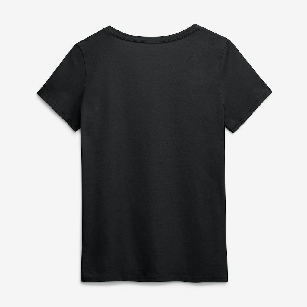 Philadelphia Eagles Logo Athletic Women's Primary Logo V-Neck T-Shirt - Black outlet