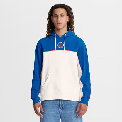 Paris Saint-Germain Retro Overhead Tri-Blend Hoodie - Royal/White | Fanatics discount
