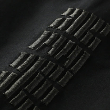 New York Knicks FISLL 3D Puff Print Sliced Logo T-Shirt - Black sale
