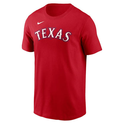 Adolis Garcia Texas Rangers  Name & Number T-Shirt - Red | Nike