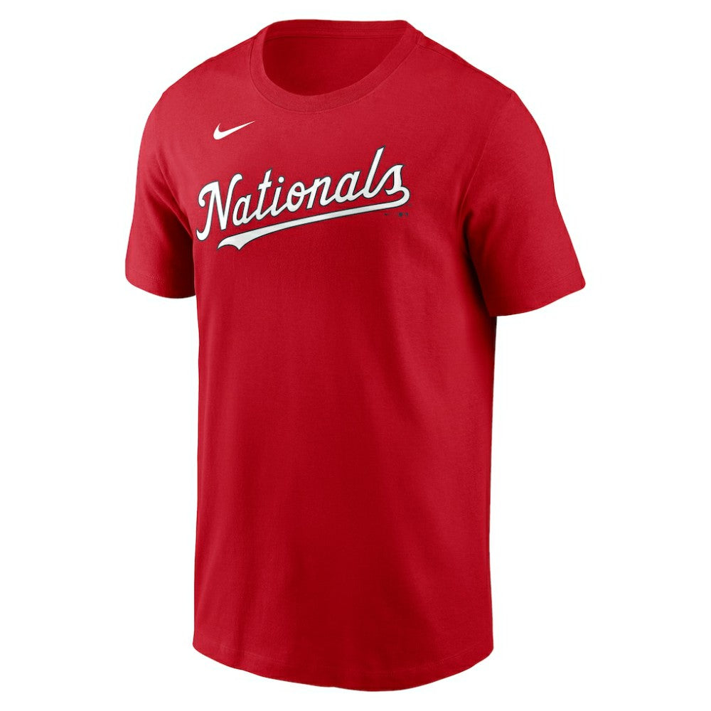 Dylan Crews Washington Nationals Home Name & Number T-Shirt - Red | Nike